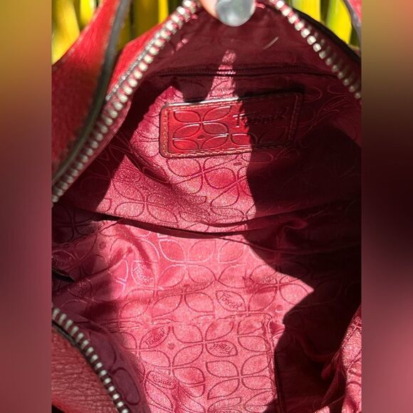 FOSSIL Vintage red bag 🔥 excellent condition 🔥 beautiful 🔥 - Picture 10 of 12